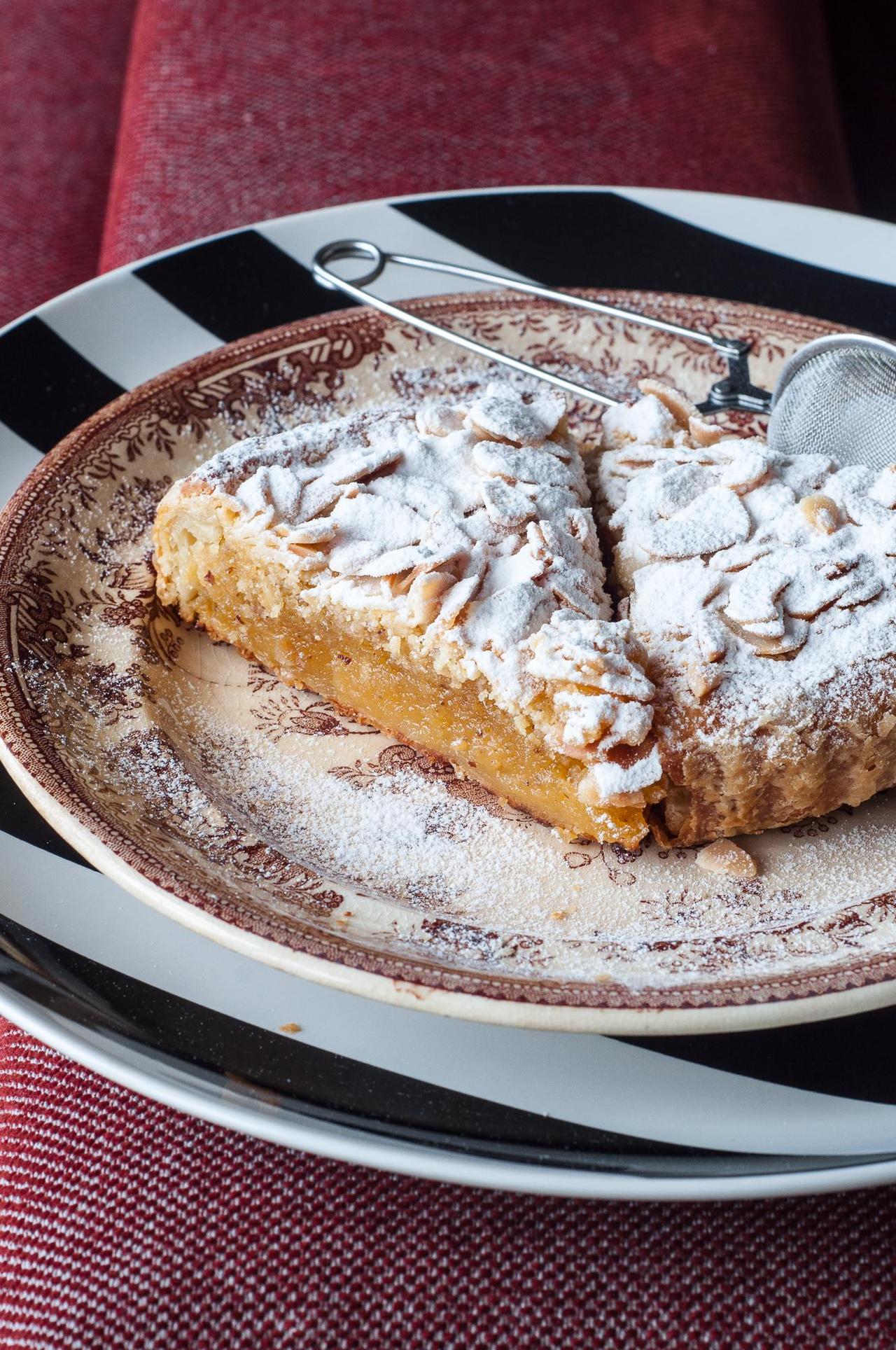 Foto em destaque de Tarte de Amêndoa