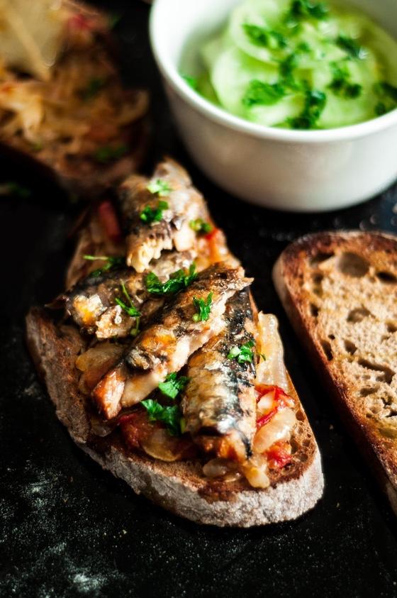 Foto em destaque de Bruschetta de Sardinha