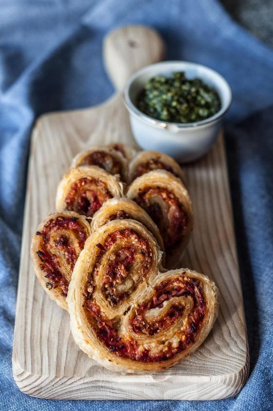 Foto em destaque de Palmiers de Pizza