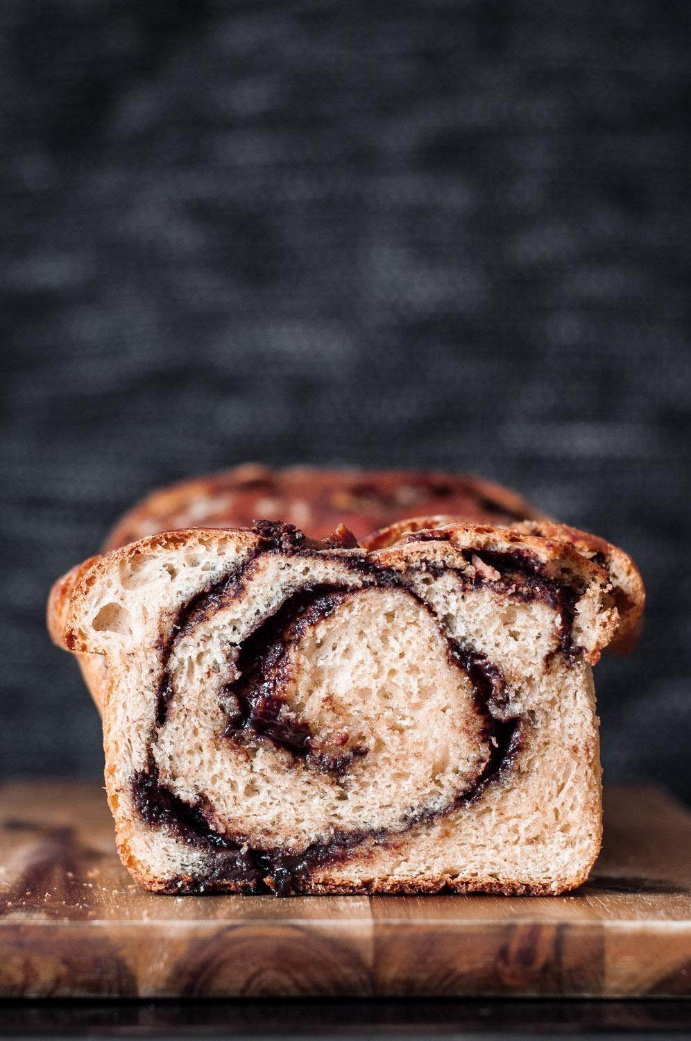Foto em destaque de Brioche com Creme de Avelãs