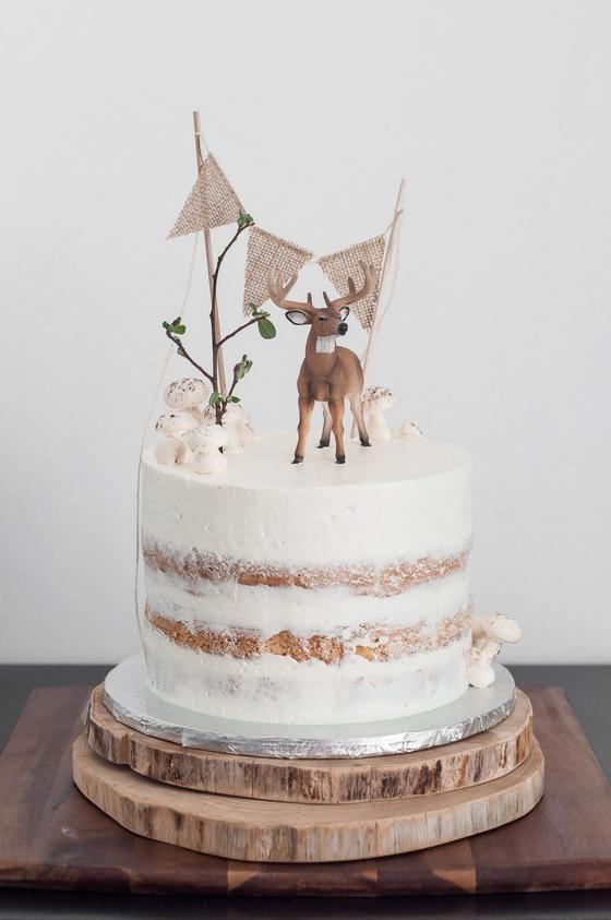 Foto em destaque de Semi-Naked Cake Woodland