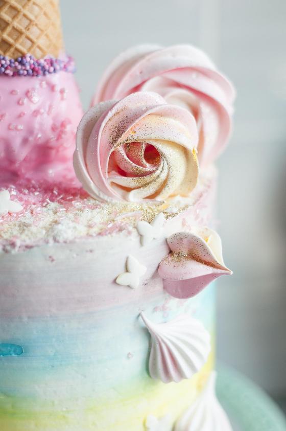 Foto em destaque de Bolo Cone de Gelado da Matilde