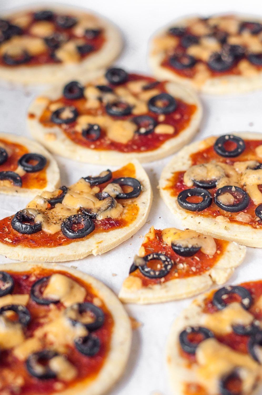 Foto em destaque de Bolachinhas de Pizza