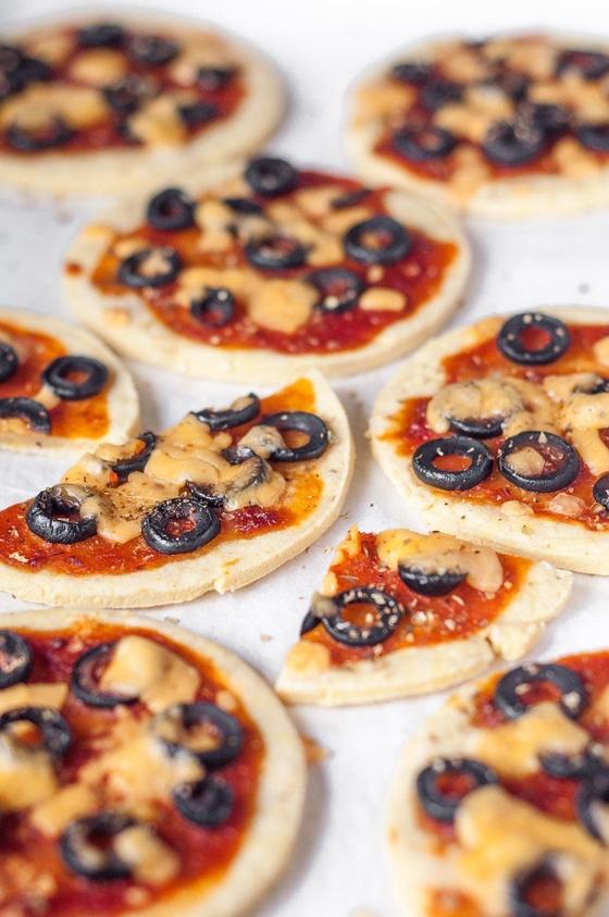 Foto em destaque de Bolachinhas de Pizza