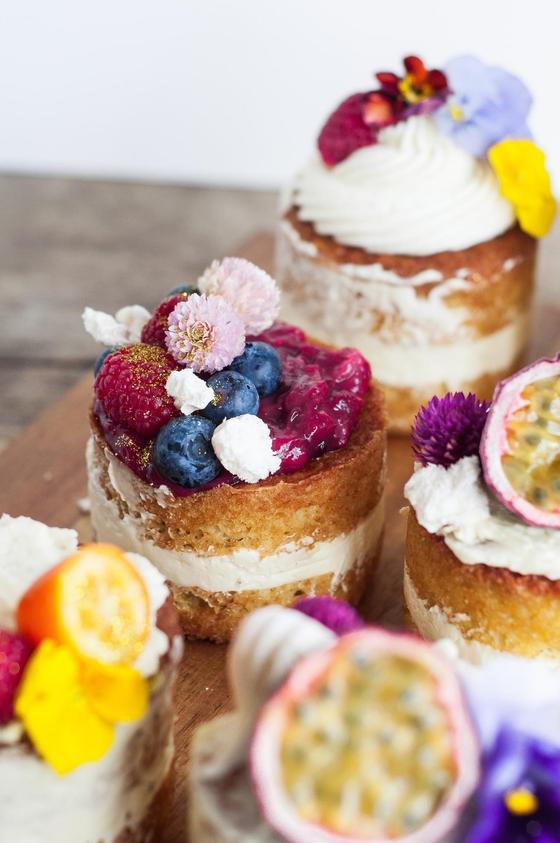 Foto em destaque de Mini Naked Cakes
